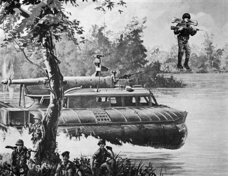 Illustration for article titled How a U.S. Military Contractor Wanted to Use Jetpacks in the Vietnam War